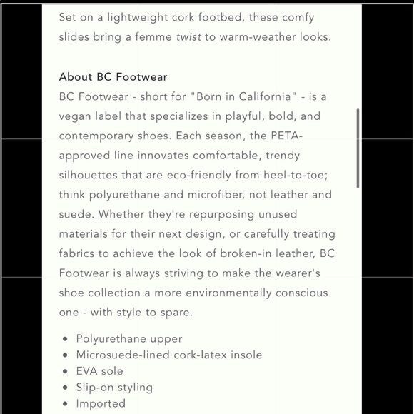 NWT Anthropologie 	BC FOOTWEAR REUNION KNOT SLIDE SANDALS - Picture 9 of 9